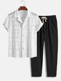 white & black