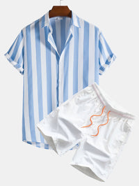 Lightblue & White