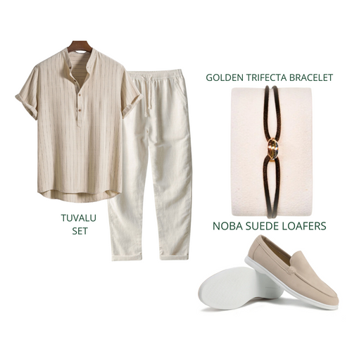 NOBA 4 piece set- Sandstone