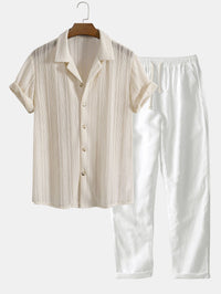 beige & white